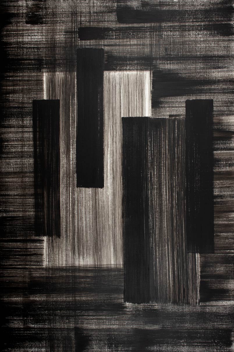 OP.G.44, 03.04.2021, acrylique sur toile, 195 x 130 cm