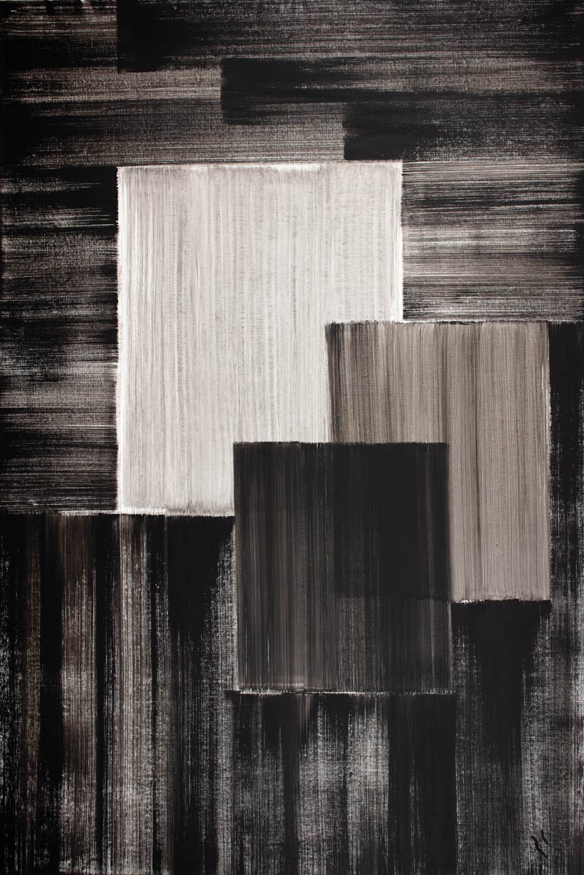 OP.G.45, 03.04.2021, acrylique sur toile, 195 x 130 cm