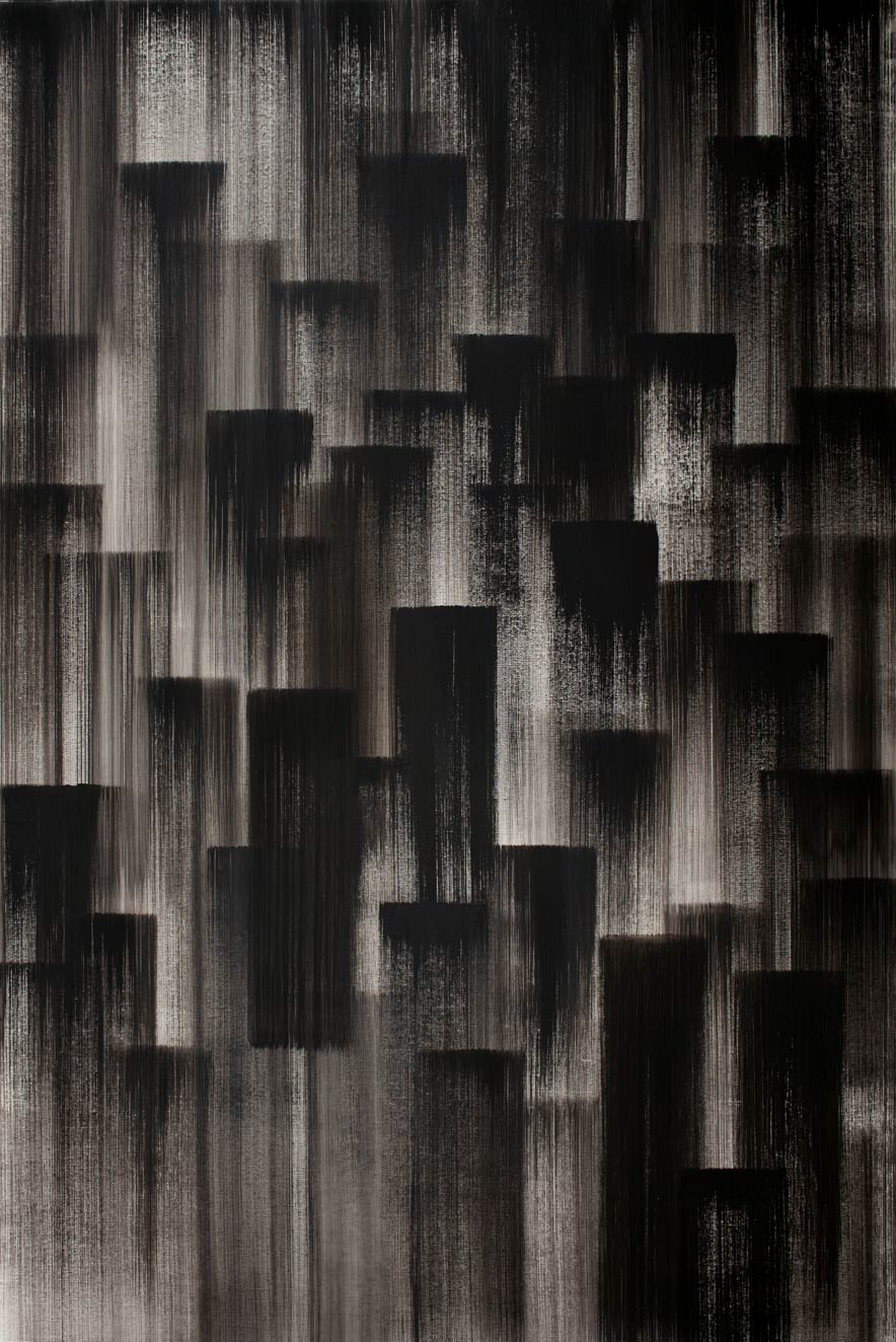 OG.P.61, 13.11.2021, acrylique sur toile, 195 x 130 cm